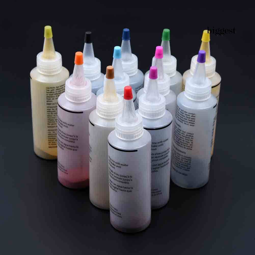Set 12 màu nhuộm vải tie dye DIY chất lượng cao