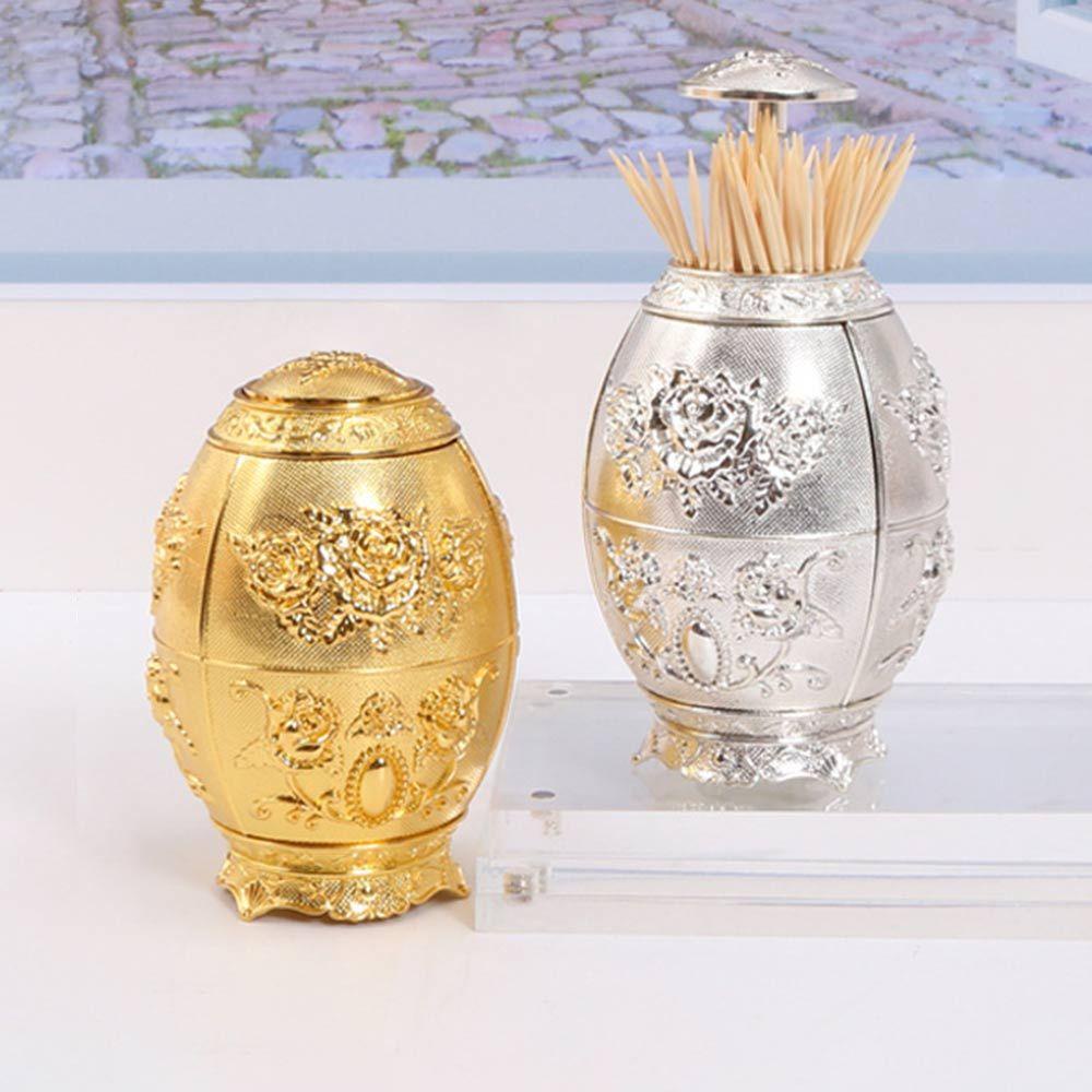 Hộp Đựng Tăm Xỉa Răng Tự Động Bằng Chất Liệu Cotton Phong Cách Retro Dành Cho Phòng Khách