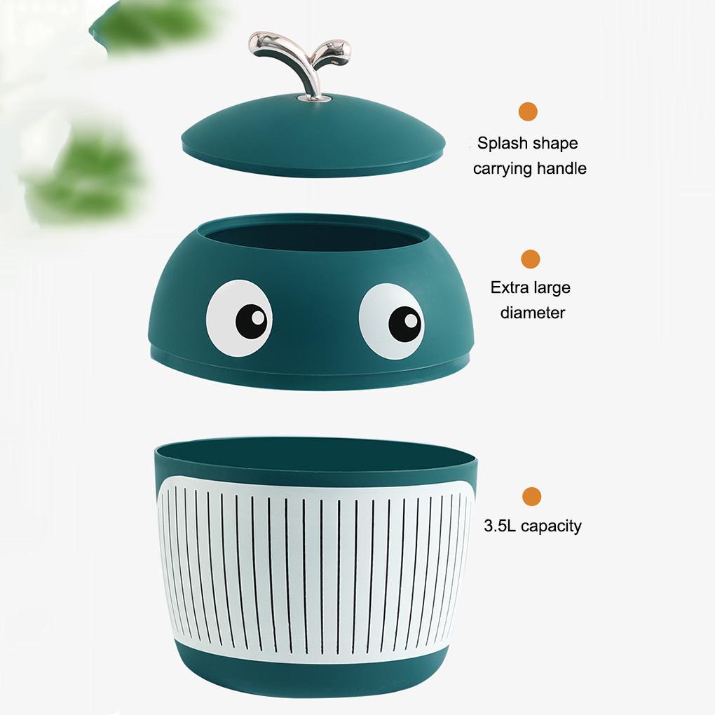 Thùng Rác 4L Để Bàn Tái Sử Dụng Tiện Lợi