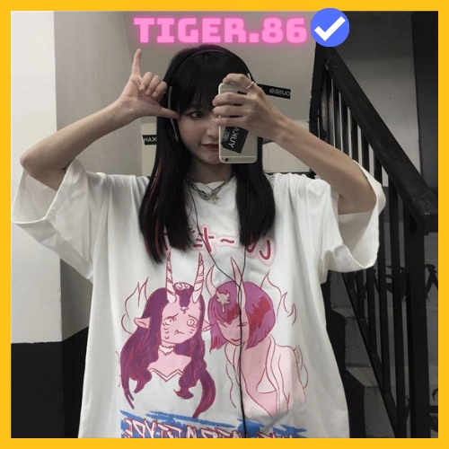 Áo thun tay lỡ form rộng unisex Tiger.86 AFR144