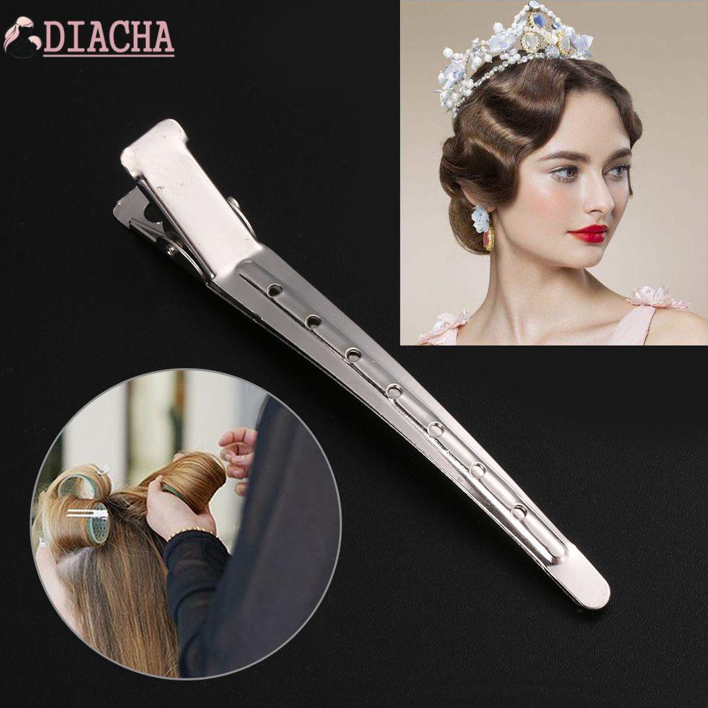 [Hàng mới về] Set 12 kẹp tóc mỏ vịt bằng thép không gỉ chuyên dụng cho salon và tại nhà