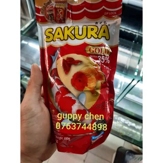 cám sakura gold cho cá cảnh gói 100g