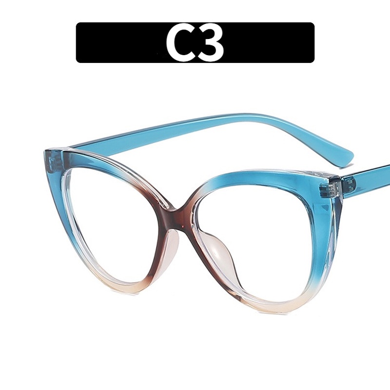Mắt Kính TR90 Gọng Da Báo Chống Ánh Sáng Xanh Thời Trang Cho Nữ