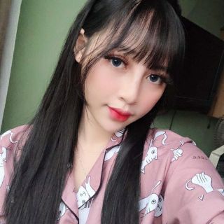 Tóc mái thưa tóc thật kèm video