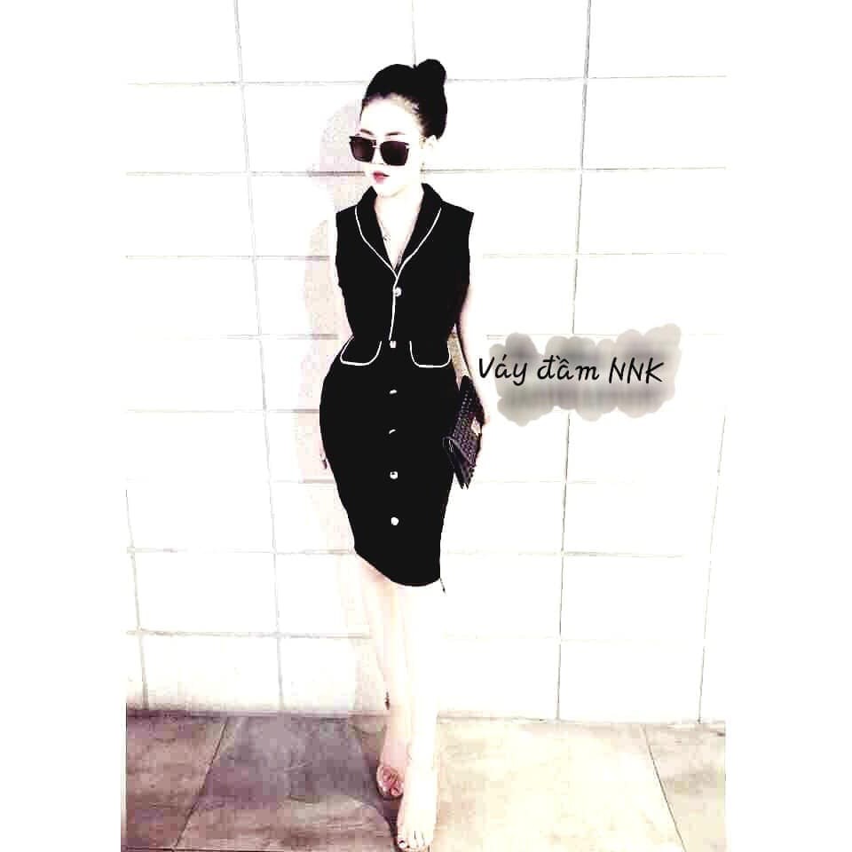 ĐẦM BODY CỔ VEST