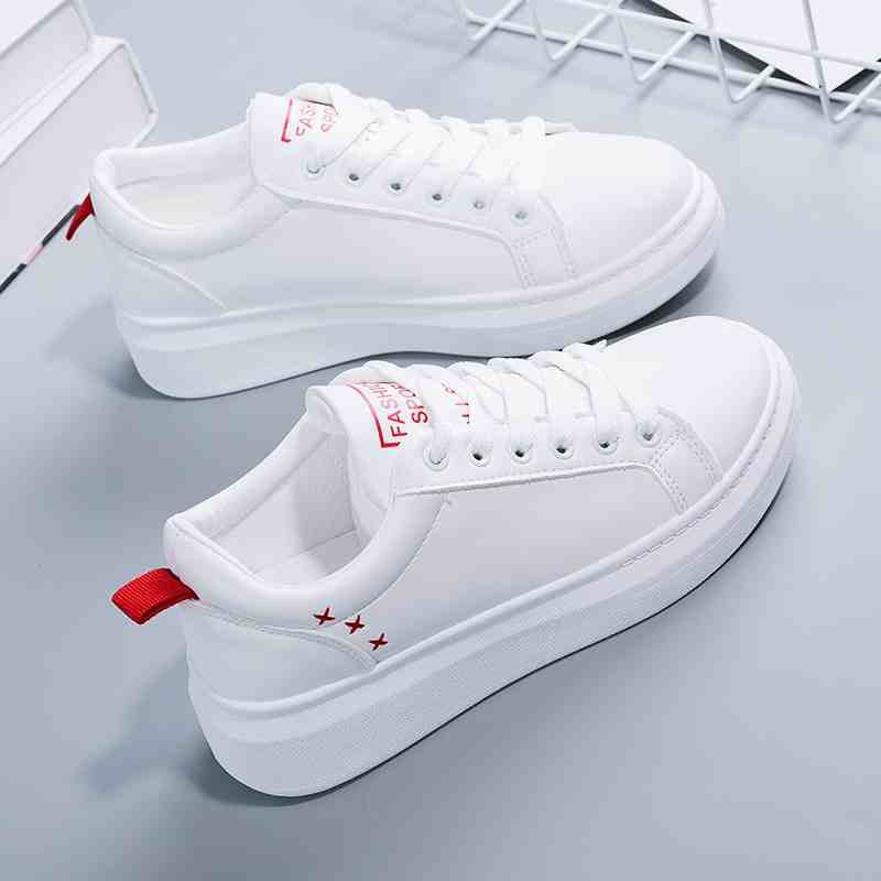 GIÀY SNEAKER NỮ, GIÀY THỂ THAO NỮ ĐỘN ĐẾ 3 PHÂN MÀU TRẮNG 1990 PHỐI DA SIÊU ĐẸP | BigBuy360 - bigbuy360.vn
