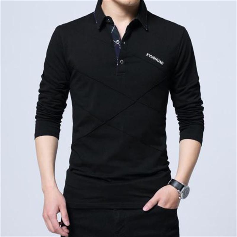 Áo Thun Polo Dài Tay Thời Trang Cho Nam