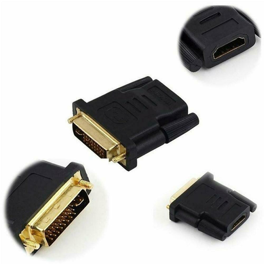 Đầu Chuyển Đổi Dvi Đầu Đực Sang Hdmi Cái 24 + 1 Sang Hdmi Cái Hd