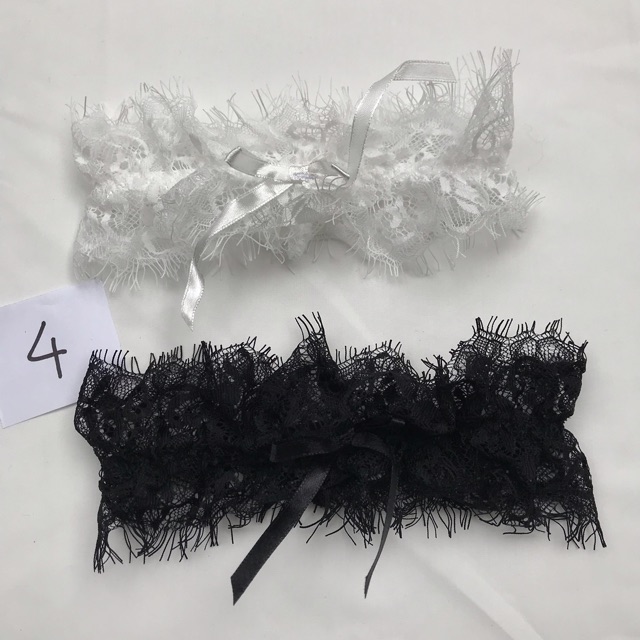 Vòng ren đùi cô dâu phong cách châu âu. Vòng đùi đẹp có thể biến tấu thành vòng cổ chocker