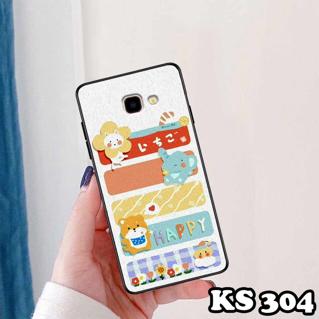 Ốp lưng Samsung J4 - Samsung J4 Plus - Samsung J4 Core - Ốp in hình Gấu&amp;Thỏ siêu xinh - Lưng nhám viền TPU