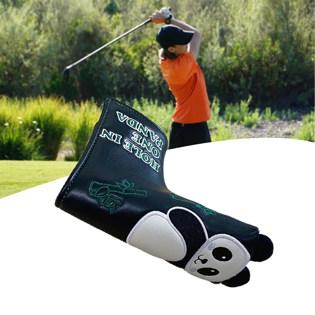 Vỏ Bọc Bảo Vệ Đầu Gậy Đánh Golf Thêu Họa Tiết Độc Đáo Chất Lượng Cao