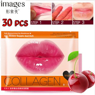 Combo 10 miếng mặt nạ môi Images dưỡng môi giảm thâm