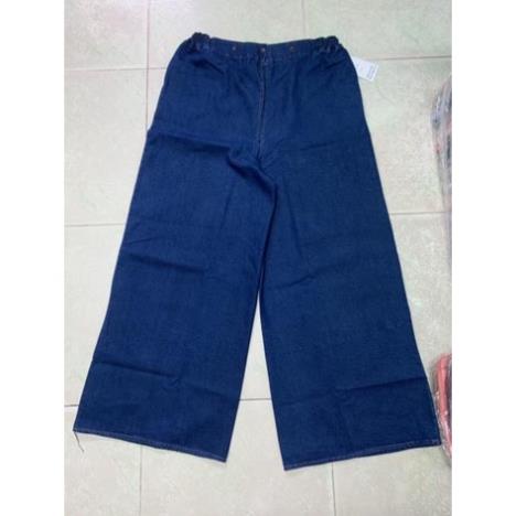 Giá sỉ Váy quần jean chống nắng dạng nút lưng thun