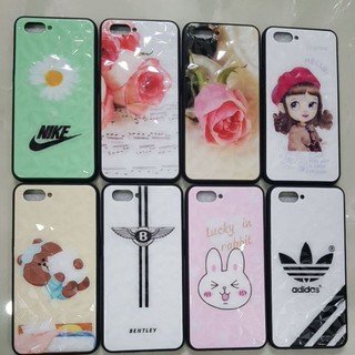 Oppo A3S Ốp lưng nhựa đá nứt in hình xinh đẹp