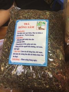 Trà hồng sâm [ Loại Thượng Hạng Cao Cấp ] Túi lớn