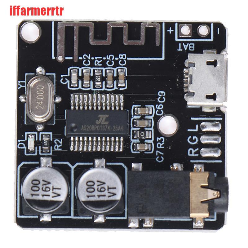 {iffarmerrtr}DIY Bluetooth Audio Receiver Board Bluetooth 5.0 MP3 Lossless Decoder Module LKZ