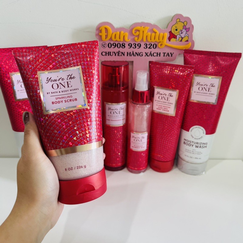 Body mist, Dưỡng thể Bath and Body Works YOU'RE THE ONE