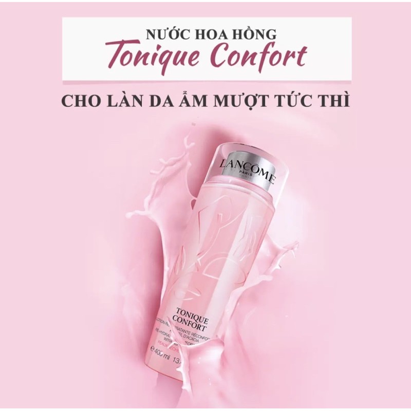 Nước hoa hồng Lancome tonique confort và tonique douceur mini