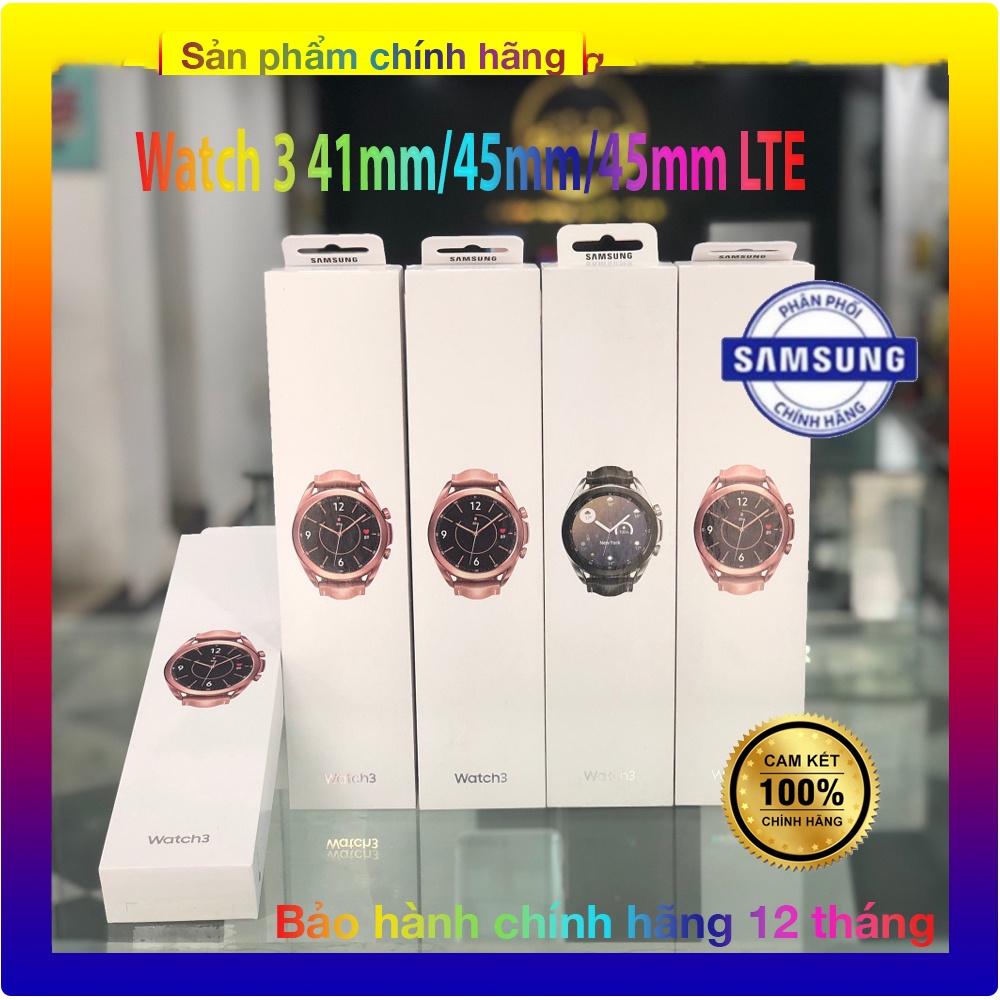 Đồng hồ thông minh Samsung Galaxy Watch 3  Hàng chính hãng Samsung Việt Nam
