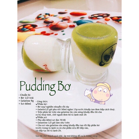 Bột gelatin hữu cơ Đức dùng làm chip chip, kẹo dẻo, pudding, đồ ăn dặm cho bé SAMIKIDS