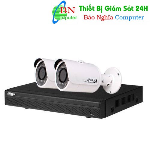 Trọn bộ Camera IP 2.0 Đầu NVR2104HS-S2 -4 mắt 2230 Fip 2.0.