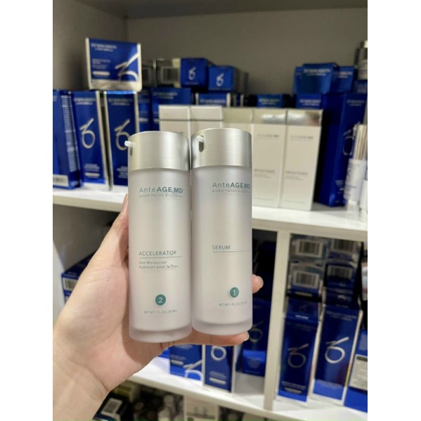 Combo AnteAGE MD Serum Và Accelerator Dưỡng Ẩm, Bảo Vệ, Tái Tạo Và Trẻ Hoá Làn Da 30ml