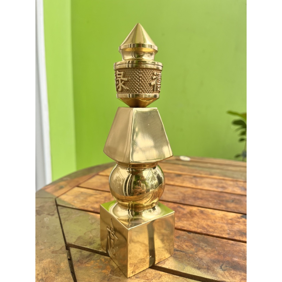Tháp ngũ hành đồ đồng phong thủy hóa giải ngũ hoàng