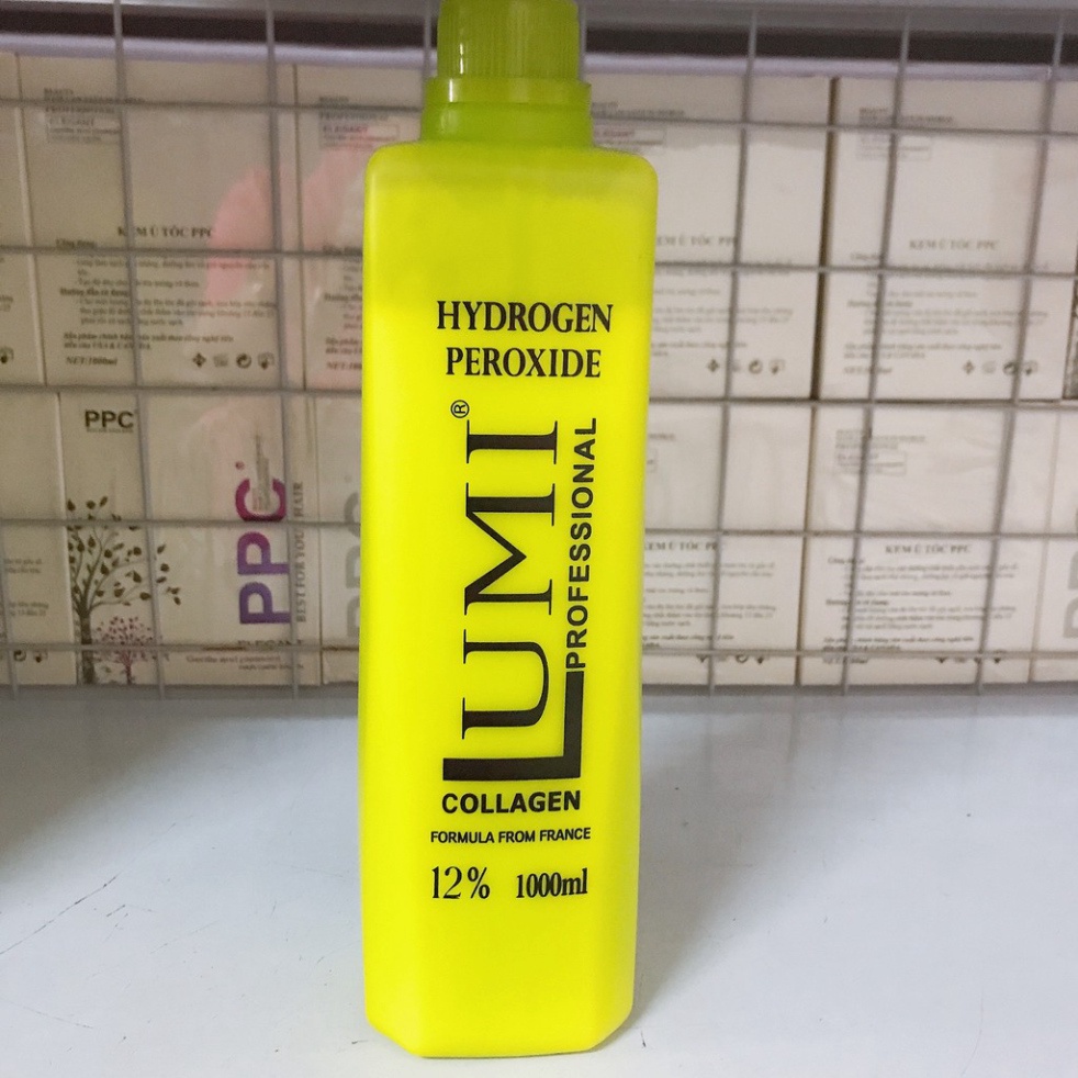 Oxy Trợ nhuộm Lumi Chống Rát Da Đầu 3,6,9,12 1000ml