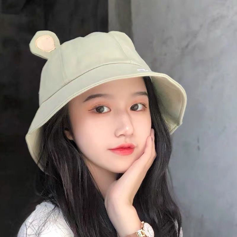 [ HÀNG ĐẸP ] Mũ Bucket Tai Mèo Cute CAT &amp; MOUSE Phong Cách Ulzzang XM006