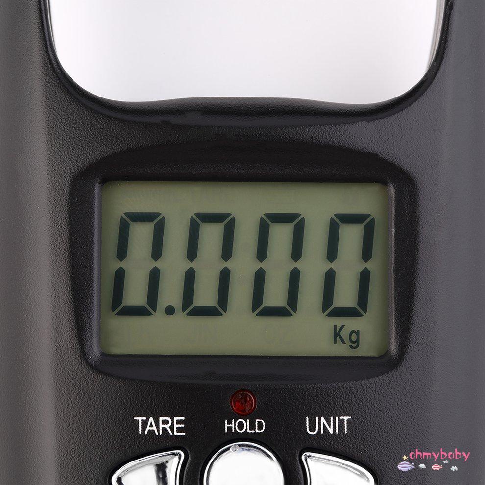 Pocket Portable Mini 50kg LCD Treo kỹ thuật số Hành lý Cân móc Cân [8/2]