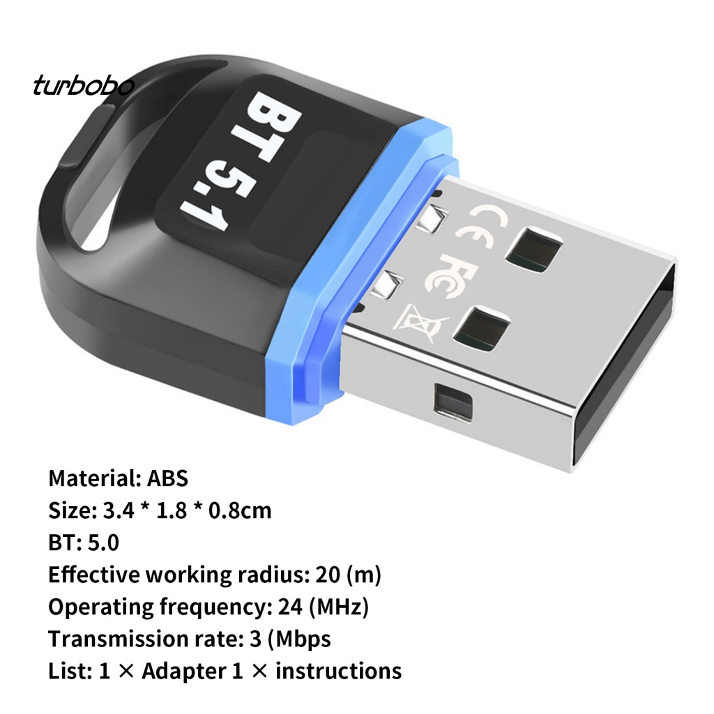 Usb Nhận Tín Hiệu Bluetooth 5.0 Cho Máy Tính