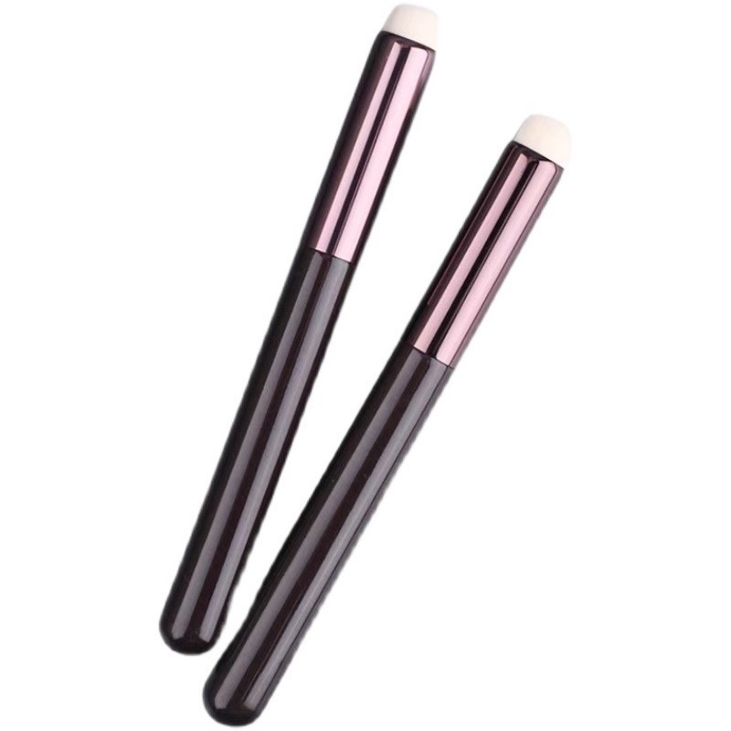 1 Cọ Trang Điểm Môi Đầu Tròn Lông Nylon Mềm Chống Nhòe Che Khuyết Điểm Đa Năng