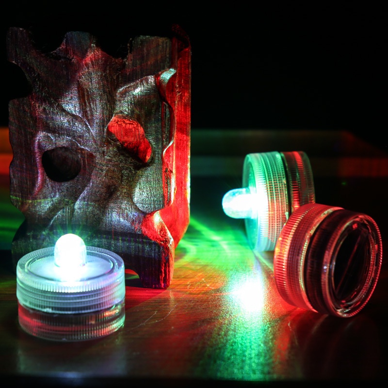 Dây Đèn Led Thay Đổi Màu Sắc Tự Động Chống Thấm Nước Trang Trí Bể Cá/Đám Cưới/Sinh Nhật