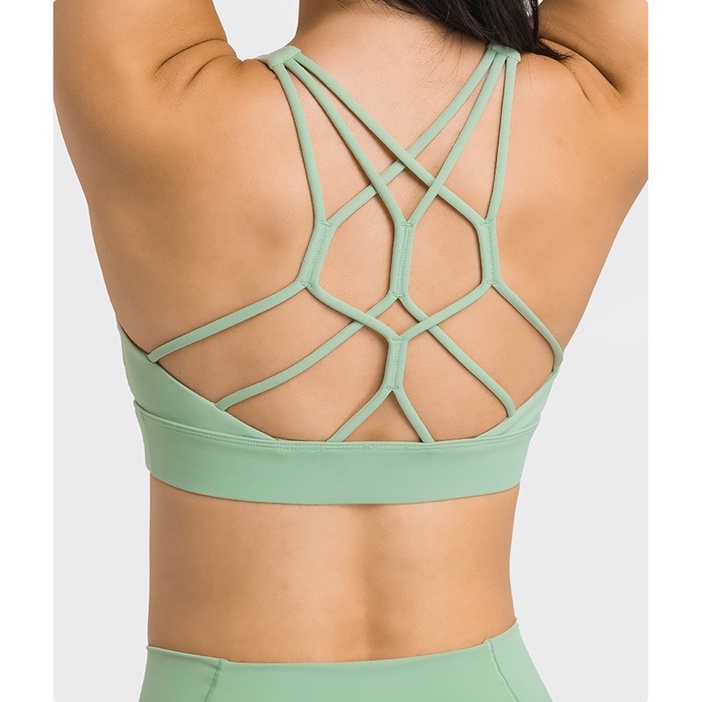 Áo Ngực Thể Thao Cao Cấp Lululemon Free Tobe Zen Bra Áo Tập Gym Yoga Có Sẵn Mút Lót