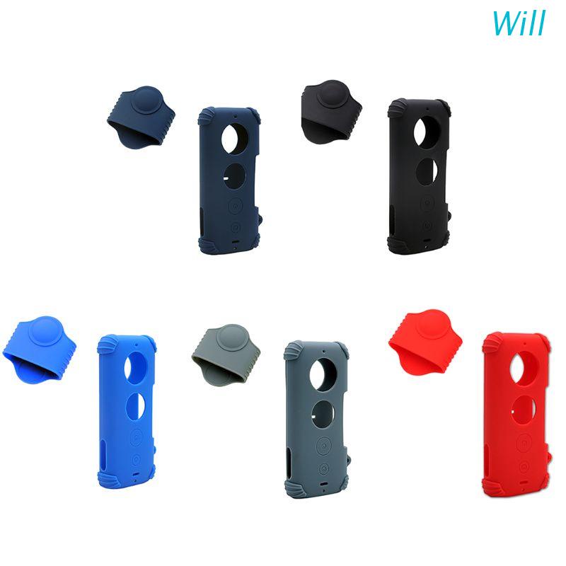 Vỏ Silicon Mềm Chống Trầy Bảo Vệ Cho Camera Thể Thao Insta 360 One X Panoramic