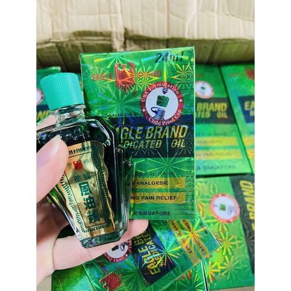 Dầu Gió Xanh 24ml loại 2 Nắp