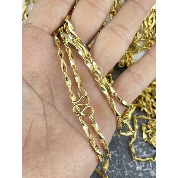 Dây chuyền nam nữ mạ vàng 24K cao cấp - DC006L8