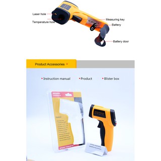 máy đo nhiệt độ từ xa BENTECH GM550