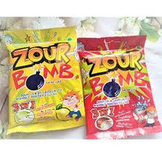 KẸO CHUA ZOUR BOMB  ( VỊ COLA VÀ CHANH ) THÁI LAN