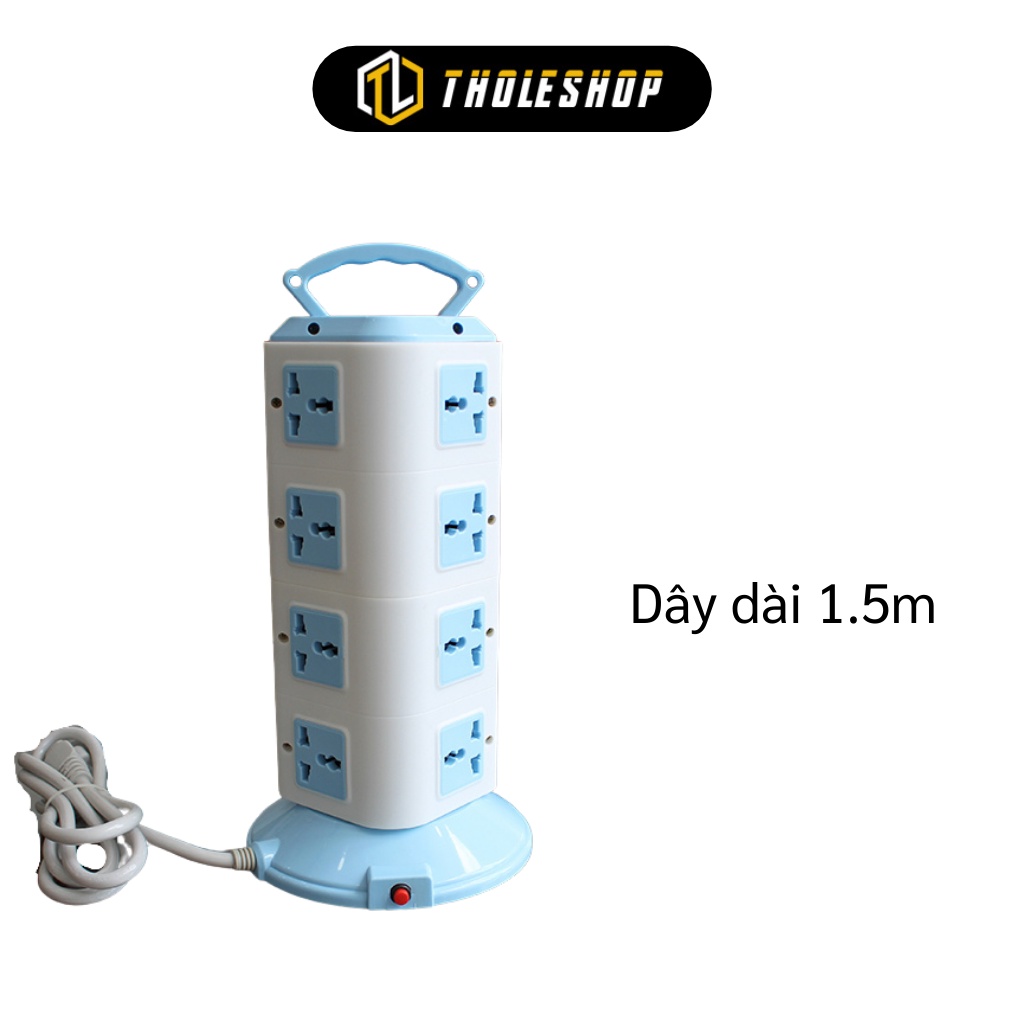 Ổ Cắm Điện - Ổ Điện 4 Tầng, 16 Lổ Cắm Và 3 Cổng USB Chống Giật, Chống Cháy Nổ 3508