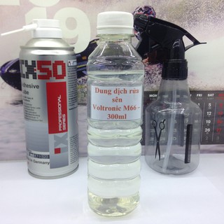 Combo xịt sên Voltronic IX50, 300ml rửa sên Voltronic M66 chiết lẻ