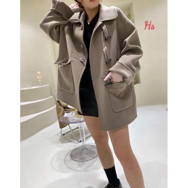 Áo khoác dạ ngắn 3 cúc HS