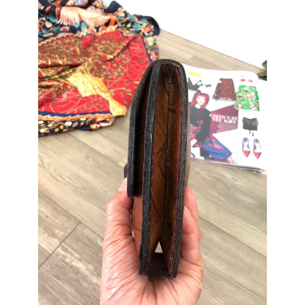 Thanh lý clutch nữ da bò nguyên miếng