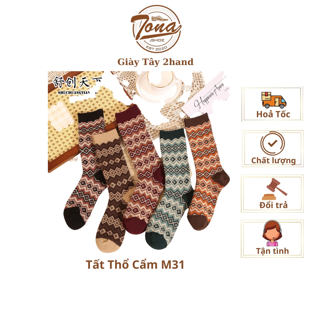 [Tonashoe] Tất Thổ Cẩm Mã Mới Nhất 2022 M32