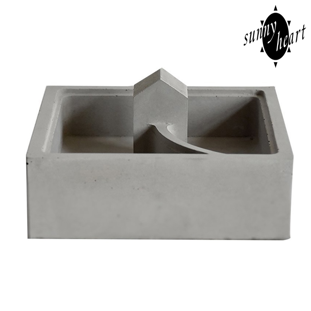 Khuôn Silicone Làm Chậu Hoa Xi Măng Tiện Dụng