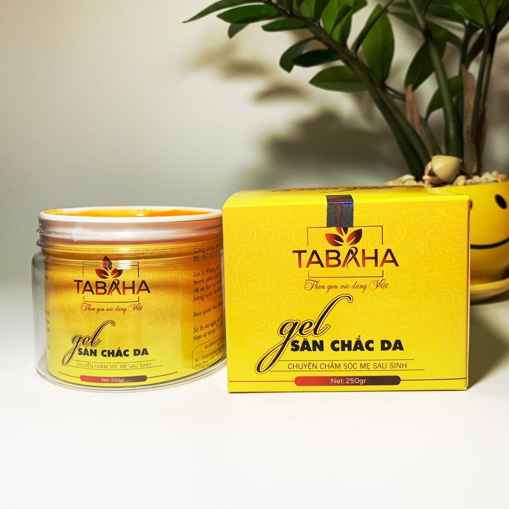 Gel tan mỡ TaBaHa 250g đánh tan mỡ bụng Tặng Nịt Bụng