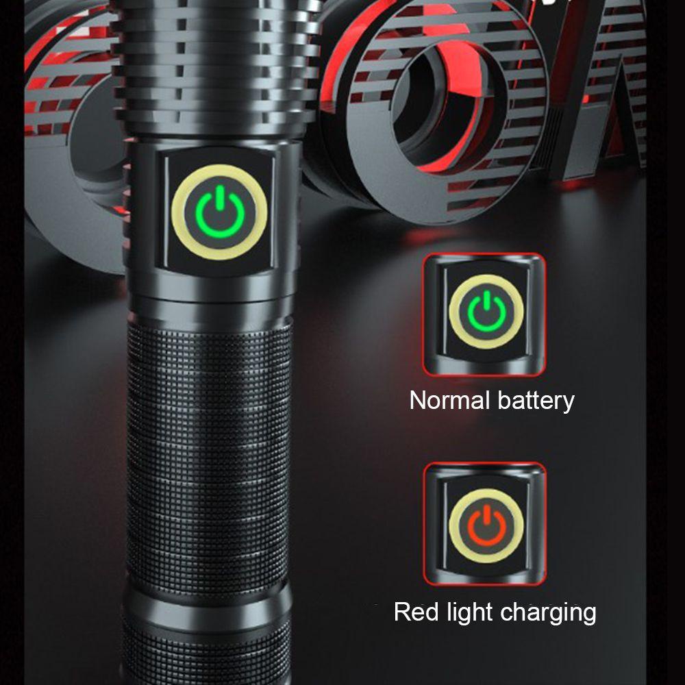 Đèn LED Chiếu Sáng 5 Chế Độ Chiếu Sáng Đa Năng Cổng Sạc USB