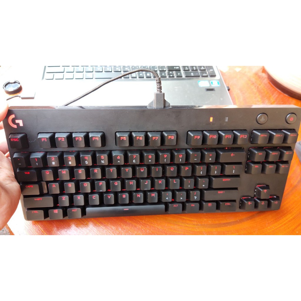 Bàn phím cơ Logitech G Pro X RGB Lightsync - Mechanical GX Blue Switch Gaming