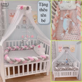 Quây cũi sơ sinh, quây cũi xoắn handmade tết 3 Tree Story