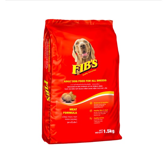 Thức ăn cho chó trưởng thành Ganador Fib's 1,5 kg